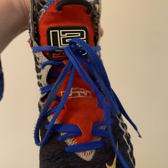 Nike LeBron 17  "What The..." colorway  12 M. Great Condition - Picture 8 of 14